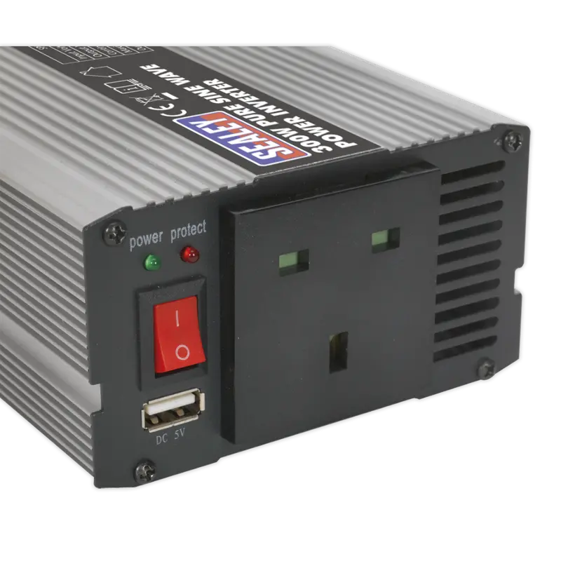 Power Inverter Pure Sine Wave 300W 12V Dc - 230V 50Hz 1