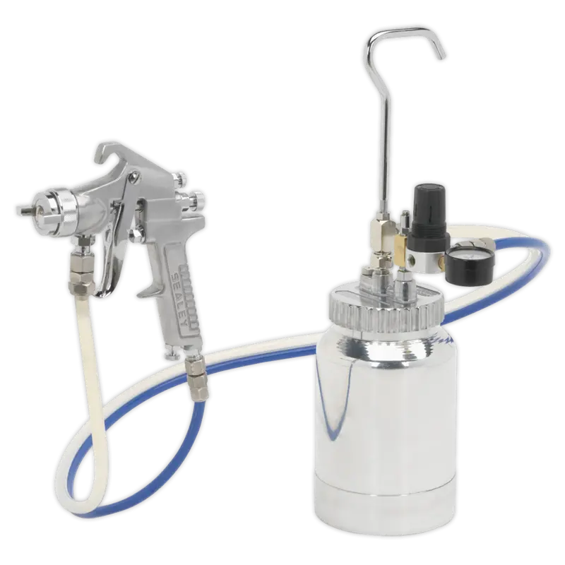 Pressure Pot System With Spray Gun & Hoses 1.8Mm Set-Up 1