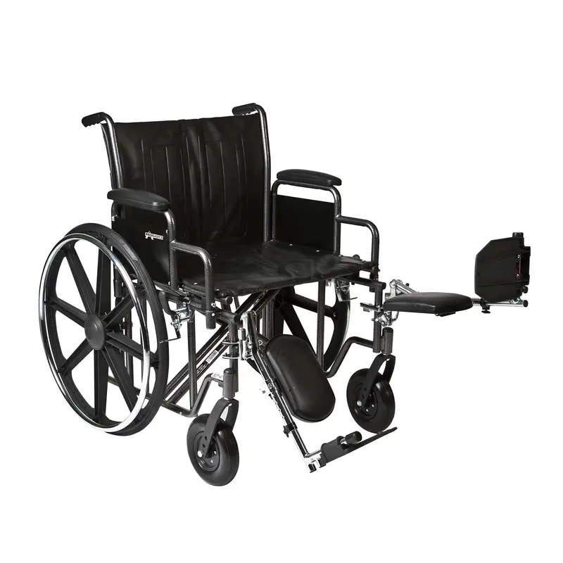 Probasics Heavy Duty K0007 Wheelchair W/ Removable Desk Arms 1
