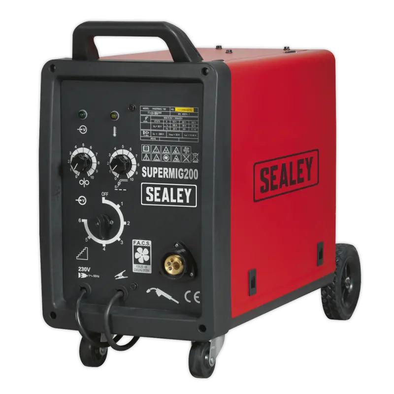 Professional Mig Welder 200Amp 230V With Binzel® Euro Torch 1