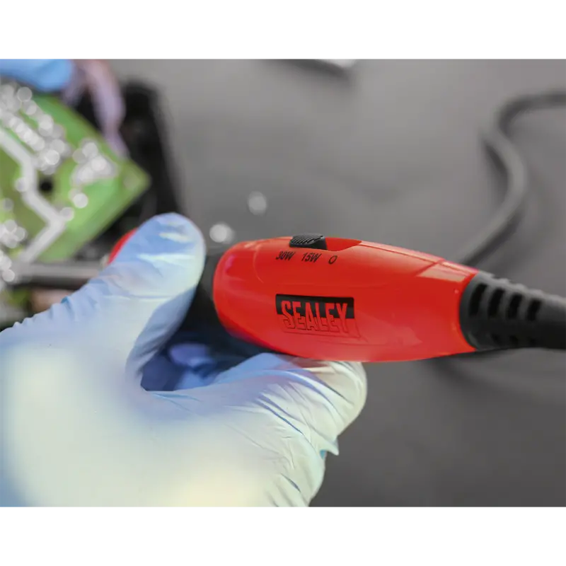 Professional Soldering Iron With Long Life Tip Dual Wattage 15-30W-230V 1