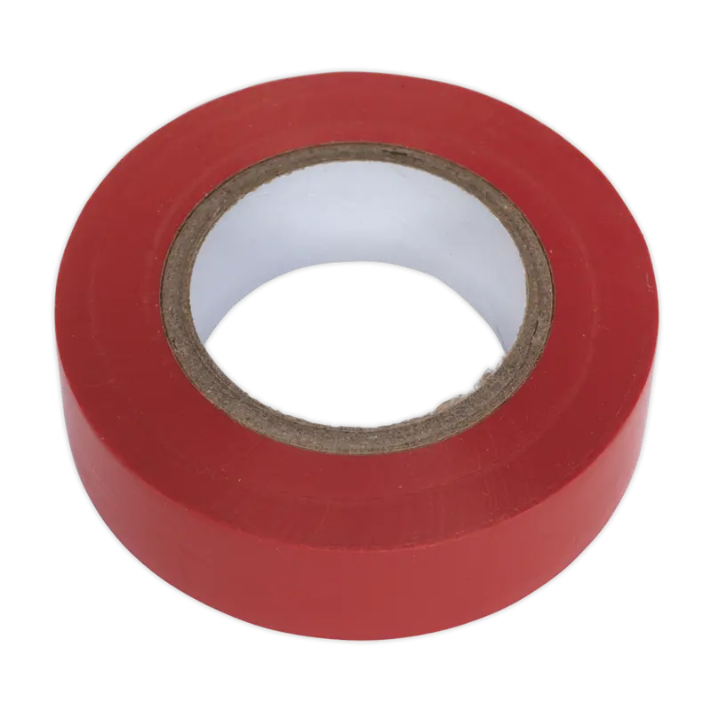Pvc Insulating Tape 19Mm X 20Mtr Red Pack Of 10 1