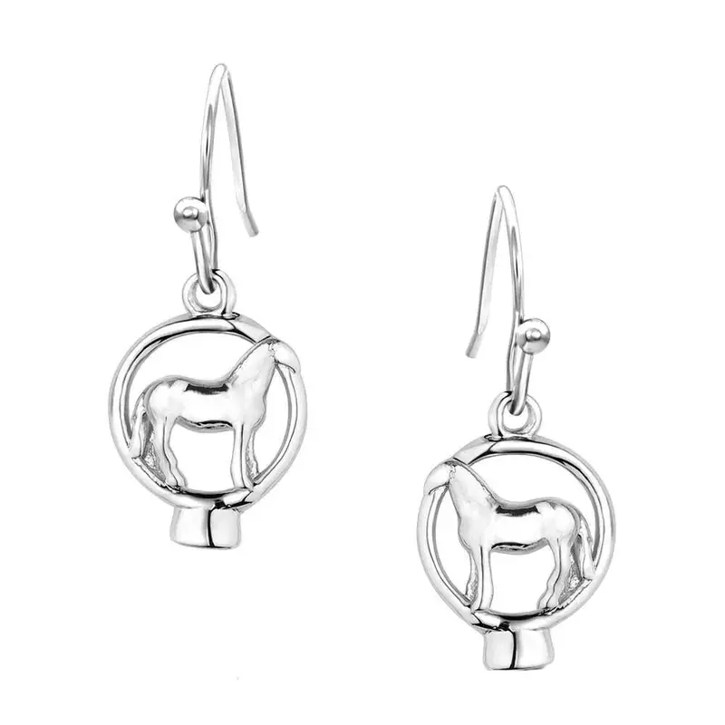 Qer5971 Montana Silversmiths Aqha Horses Of The World Earrings 1