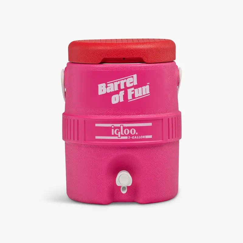 Retro Barrel Of Fun 2 Gallon Jug 1