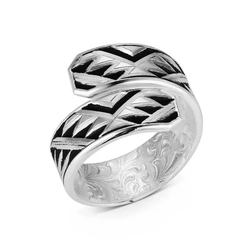 Rg6062 Montana Silversmiths Southwestern Wrap Ring 1