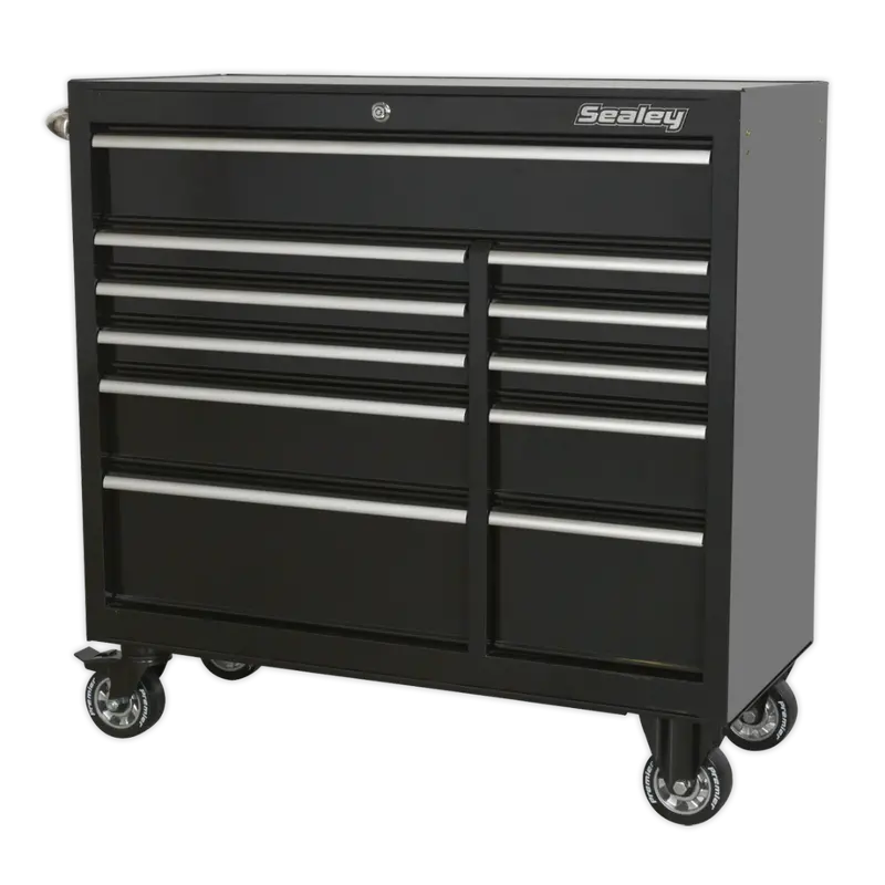 Rollcab 11 Drawer 1055Mm Heavy-Duty Black 1