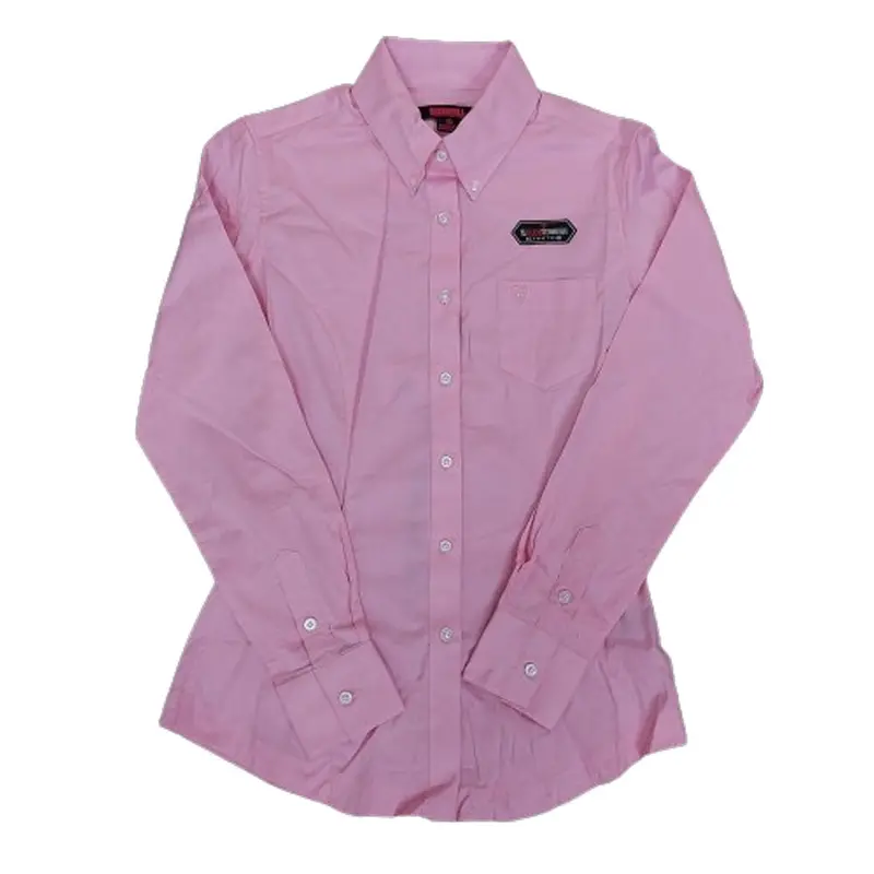 Rrwsodrz5r Panhandle Women's Long Sleeve Western Buttondown Shirt - Pink 1