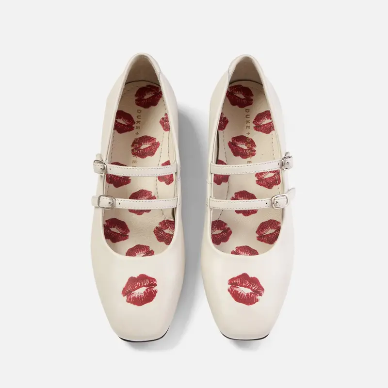 Ruby Off-White Kiss Mary Jane - Women's 1