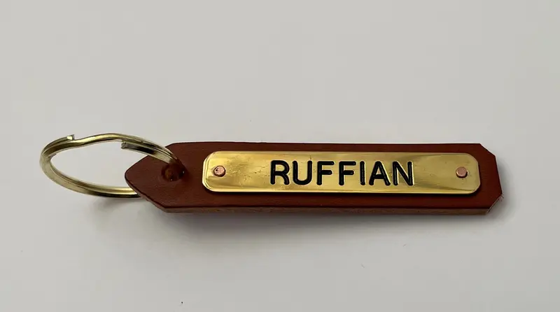 Ruffian Leather Key Chain 1
