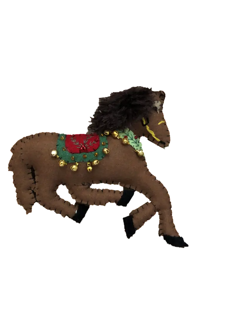 Running Horse Ornament 1