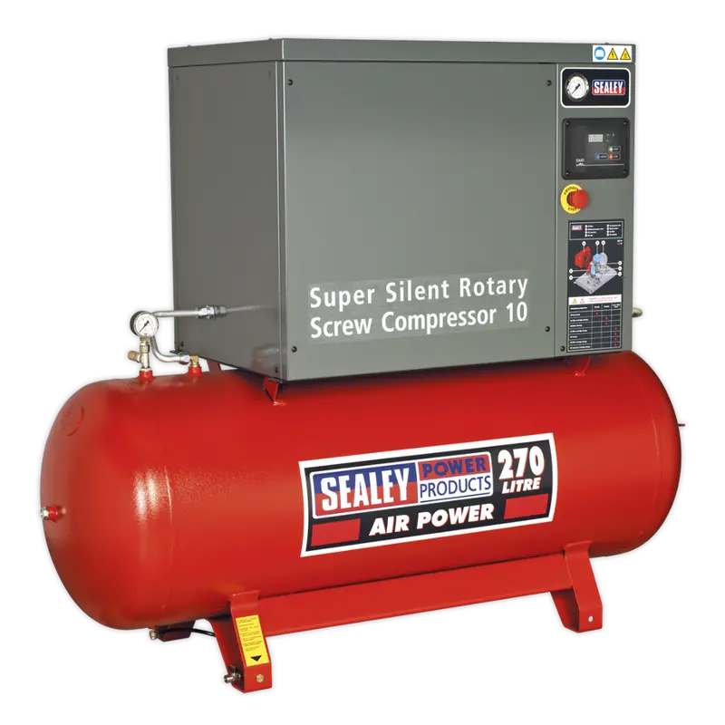 Screw Compressor 270Ltr 10Hp 3Ph Low Noise 1
