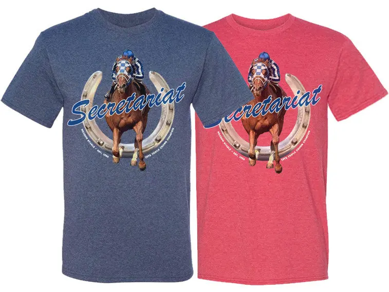 Secretariat Lucky Shoe Shirt - Red 1
