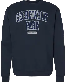 Secretariat Park Navy Sweatshirt 1