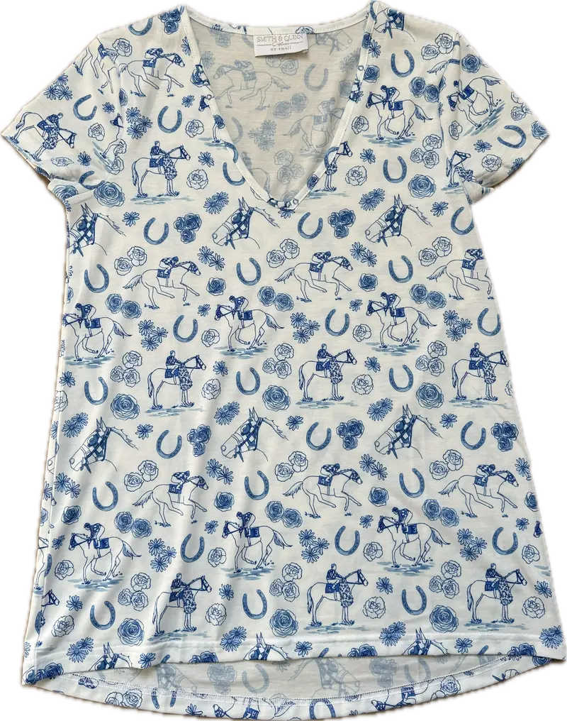 Secretariat Triple Crown Print Women's "Blake" T-Shirt 1