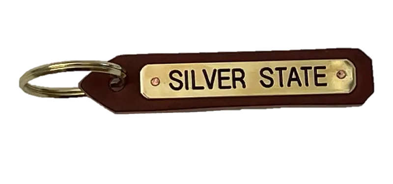 Silver State Key Chain 1