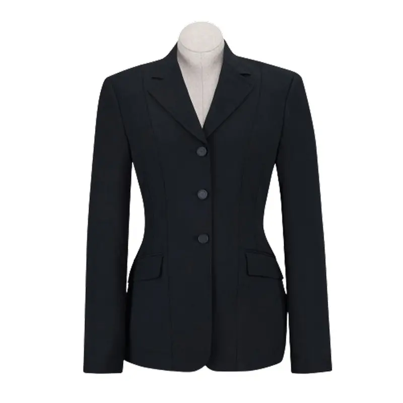Sk2030 Rj Classics Women's Skylar Black English Show Coat - 4 Regular 1