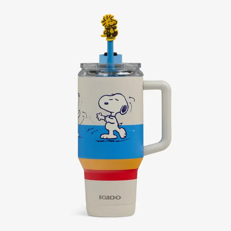 Snoopy Disco Party 32 Oz Travel Mug 1