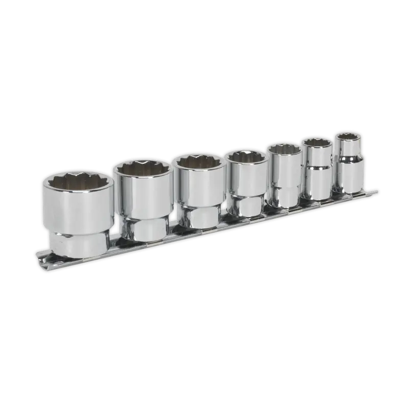 Socket Set 7Pc 3-8"Sq Drive Whitworth 1