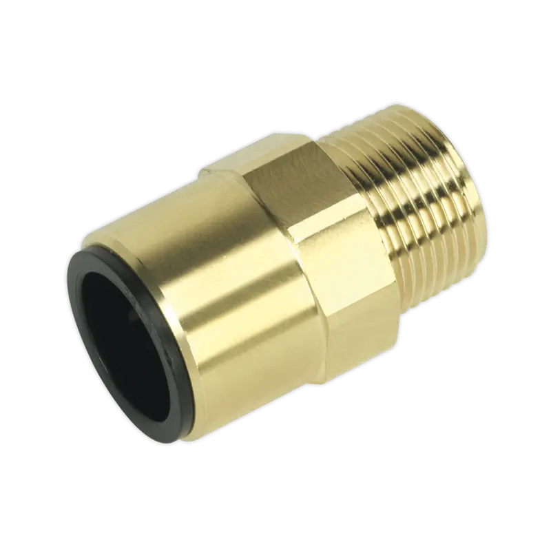 Straight Adaptor 22Mm X 3-4"Bspt Brass (John Guest Speedfit® - Mm012206n) 1