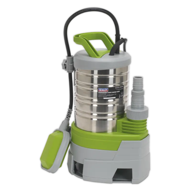 Submersible Stainless Water Pump Automatic Dirty Water 225Ltr-Min 230V 1