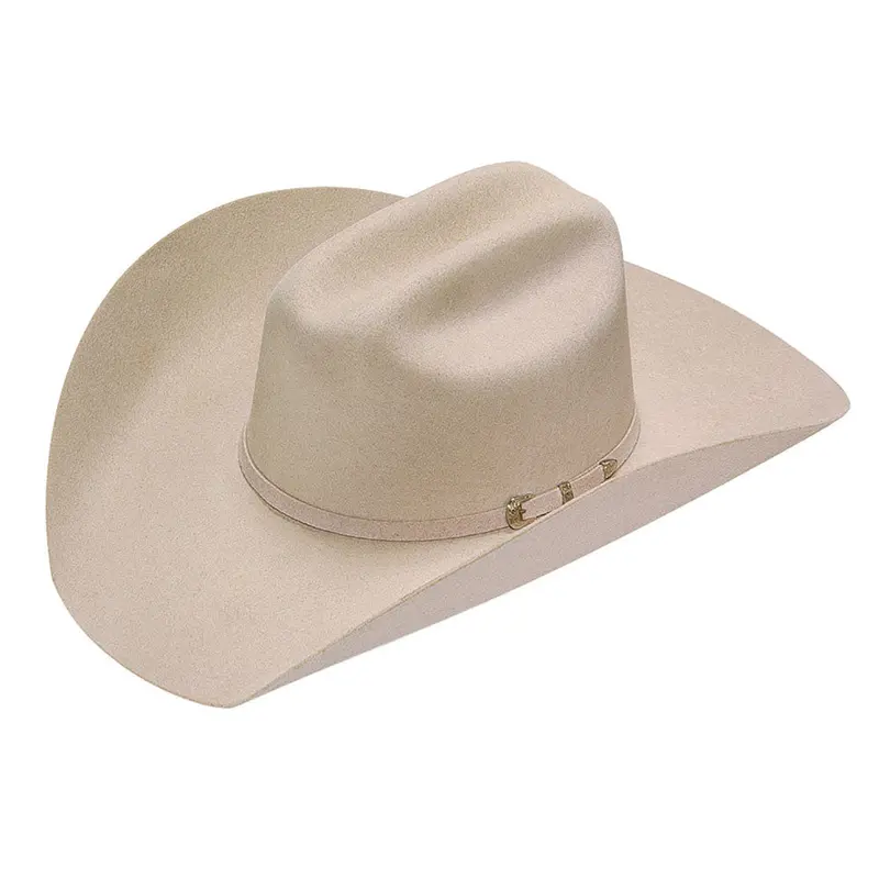 T75250277 Twister Adult Santafe 3X Felt Cowboy Hat -Silverbelly 1