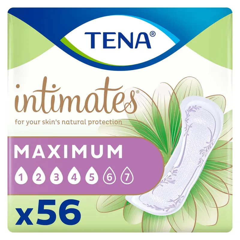 Tena Intimates Maximum Bladder Leakage Pad For Women 13", Heavy Absorbency, Regular Length 1