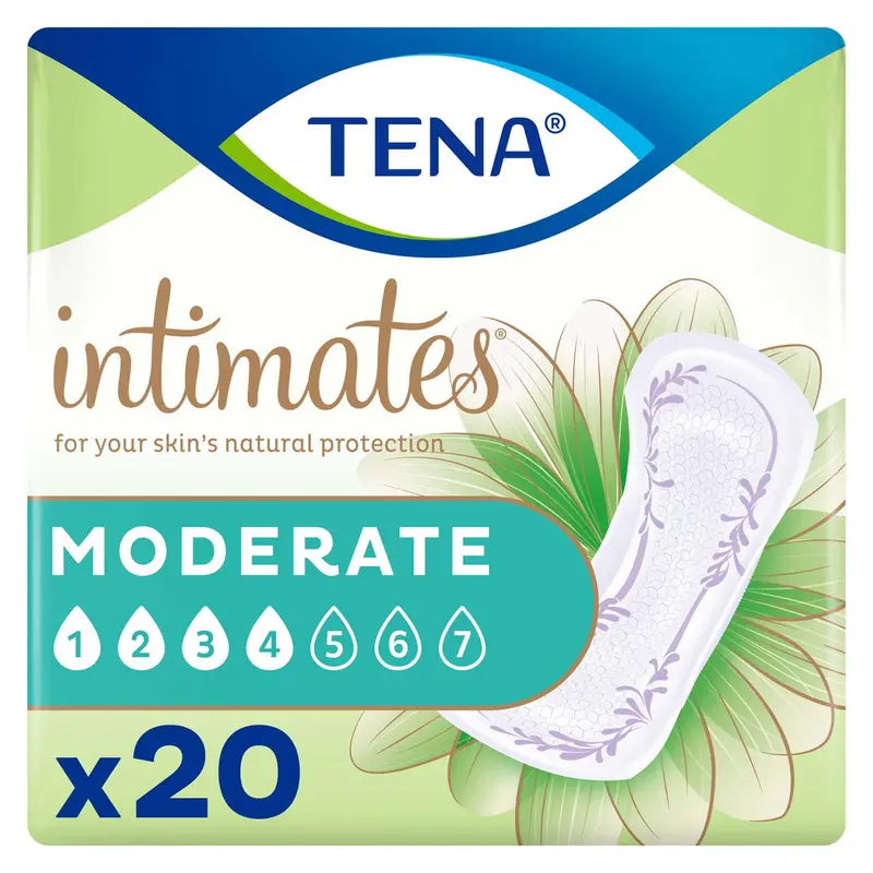 Tena Intimates Moderate Bladder Leakage Pad For Women 11", Moderate Absorbency, Regular Length 1
