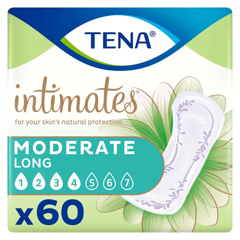 Tena Intimates Moderate Bladder Leakage Pad For Women 12", Moderate Absorbency, Long Length 1