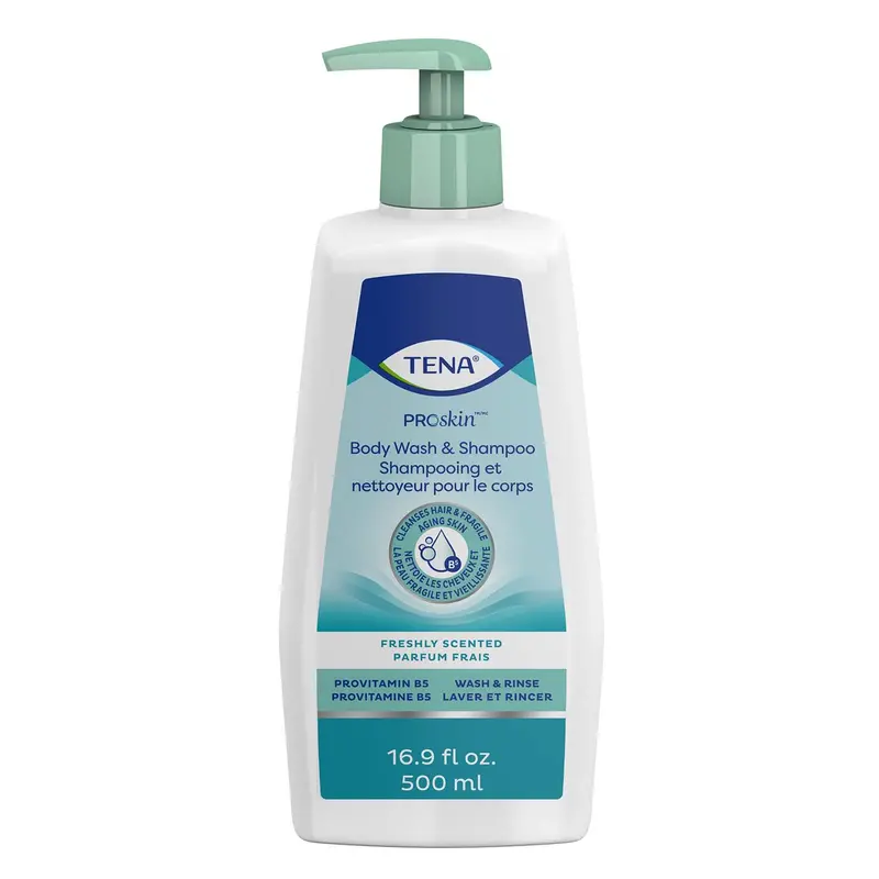 Tena Proskin Body Wash & Shampoo Scented 16.9 Fl. Oz. Pump Bottle 1