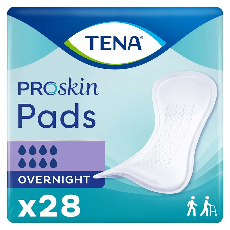 Tena Proskin Overnight Bladder Leakage Pad For Women 16", Heavy Absorbency 1