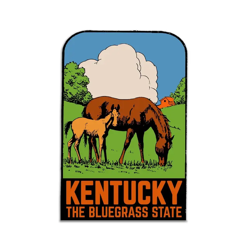 The Bluegrass State Sticker 1