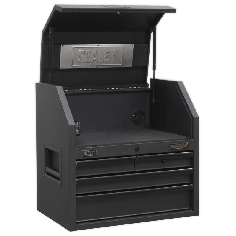 Topchest 4 Drawer 660Mm With Soft Close Drawers & Power Strip 1