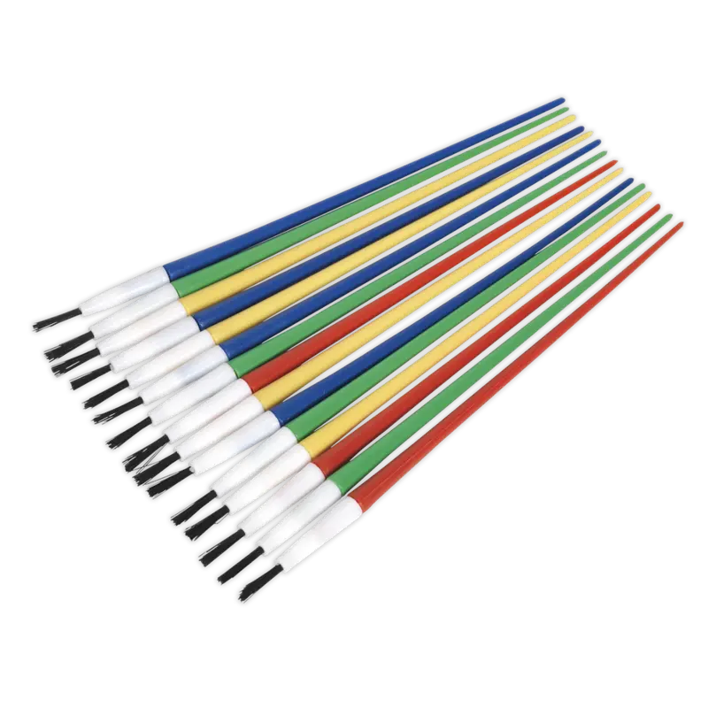 Touch-Up Paint Brush Assortment 24Pc Plastic Handle 1