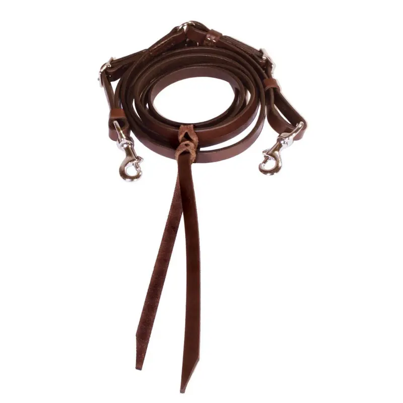 Tucker 5/8-Inch Adjustable Trail Reins – Lightweight Nylon Construction