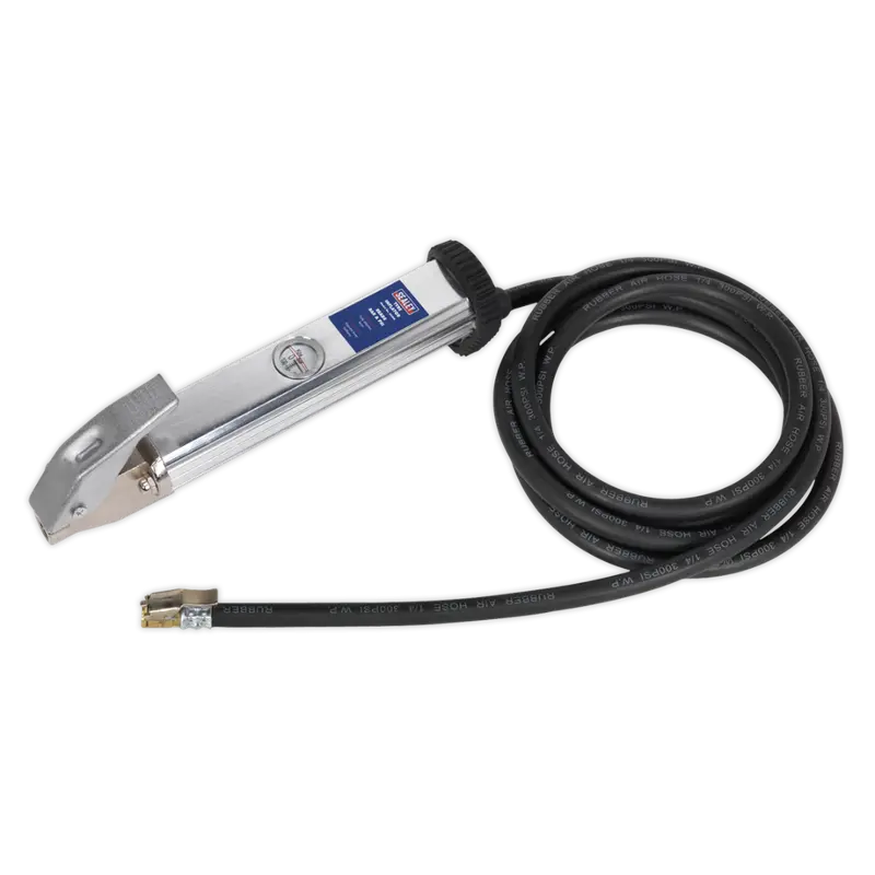 Tyre Inflator With 2.75Mtr Hose & Clip-On Connector 1