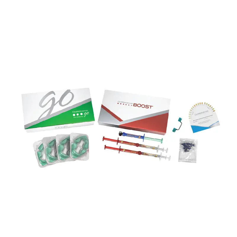 Ultradent Dual Whitening Kit - 1 X Opalescence Boost Pf 40% + 1 X Go 15% Mini Kit(4Upper,4Lower Trays) 1