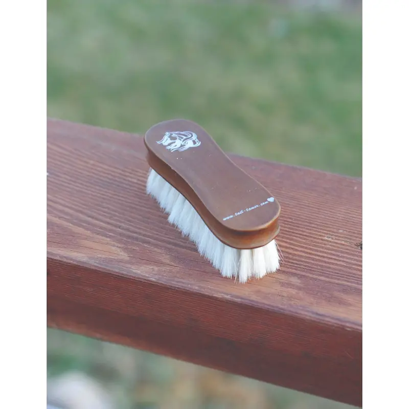 W425 Tail Tamer By Professional's Choice Small Wooden Goat Hair Brush 1