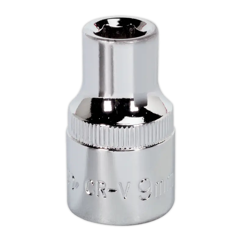 Walldrive® Socket 9Mm 1-2"Sq Drive Fully Polished 1