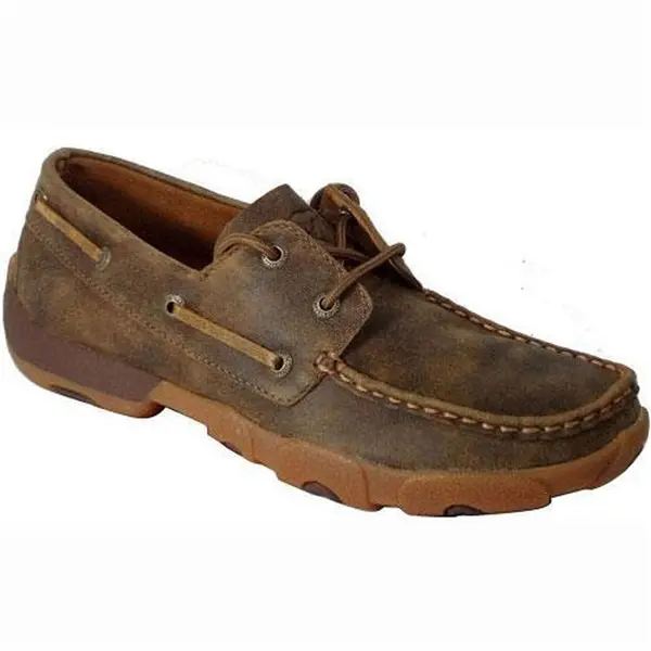 Wdm0003 Twisted X Women's Casual Driving Moc - Brown Bomber 1
