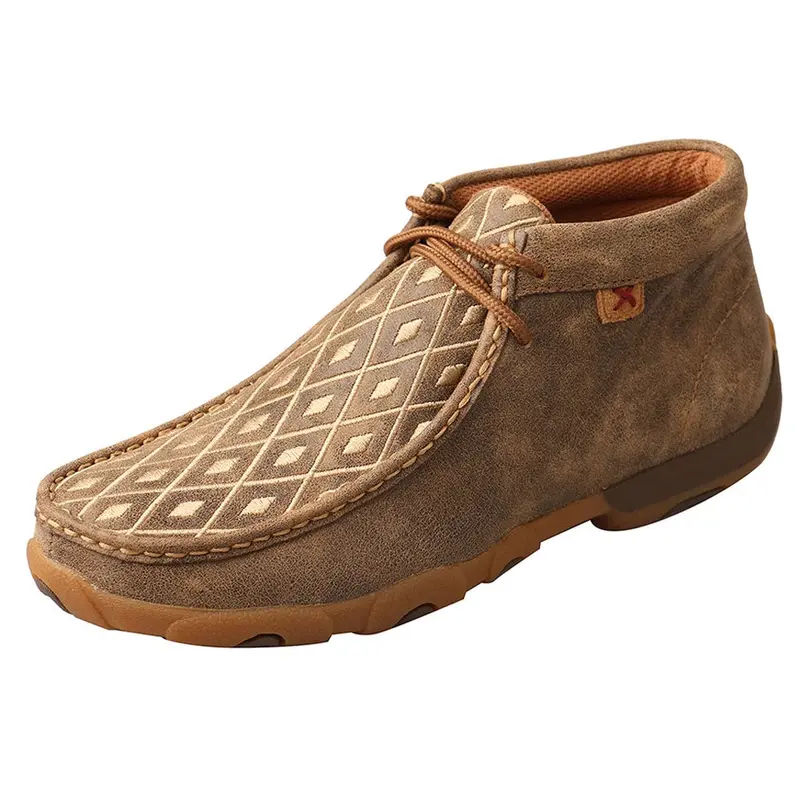 Wdm0073 Twisted X Women’S Chukka Driving Moc With Tan Diamond Detail 1