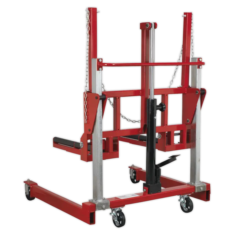 Wheel Removal Trolley 500Kg Adjustable Width 1