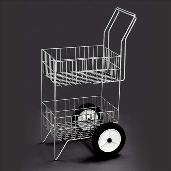 Whl-Rbk-001 Royal Wire Rolling Basket 2 Tier 1