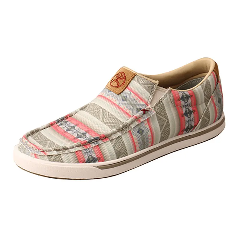 Whyc021 Twisted X Women's Slip On Hooey Loper Pink 1