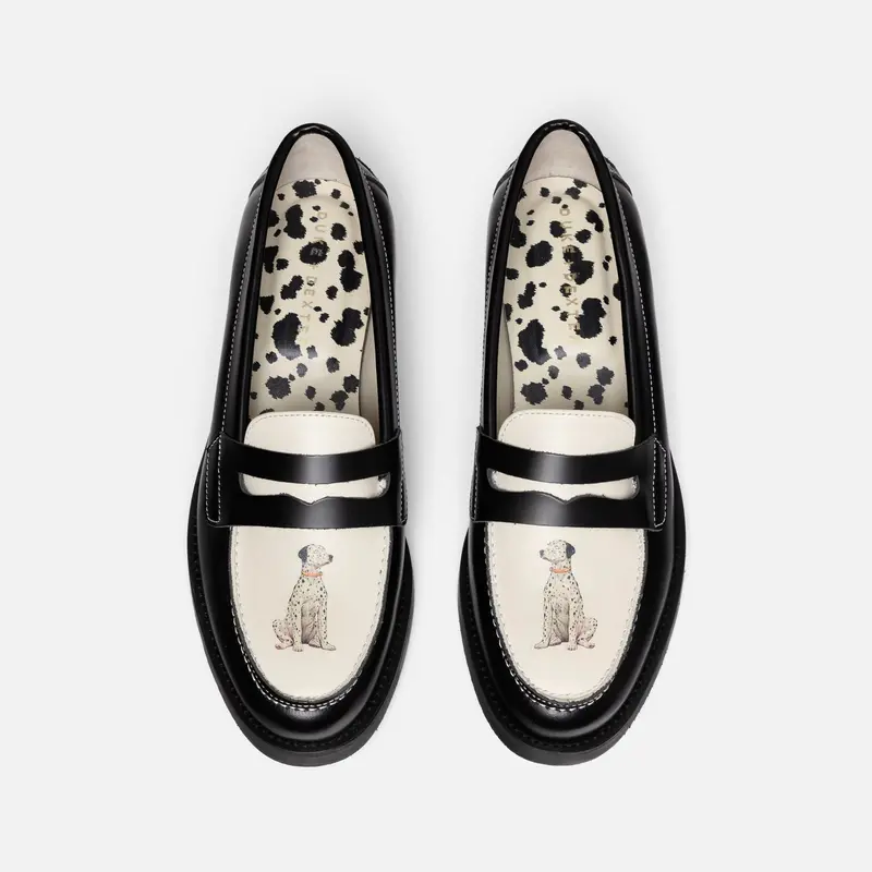 Wilde Dalmatian Penny Loafer - Women's 1