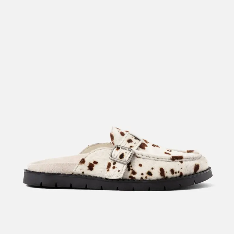 Winston Brown Cow Mule - Men's 1