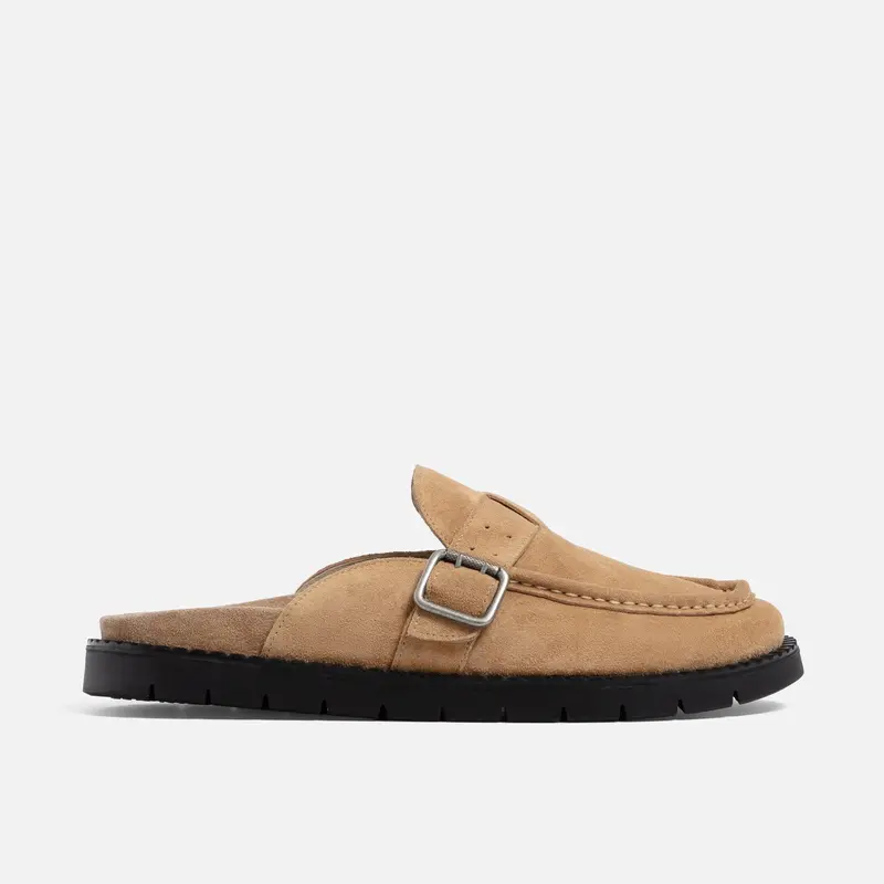 Winston Mocha Suede Mule - Men's 1