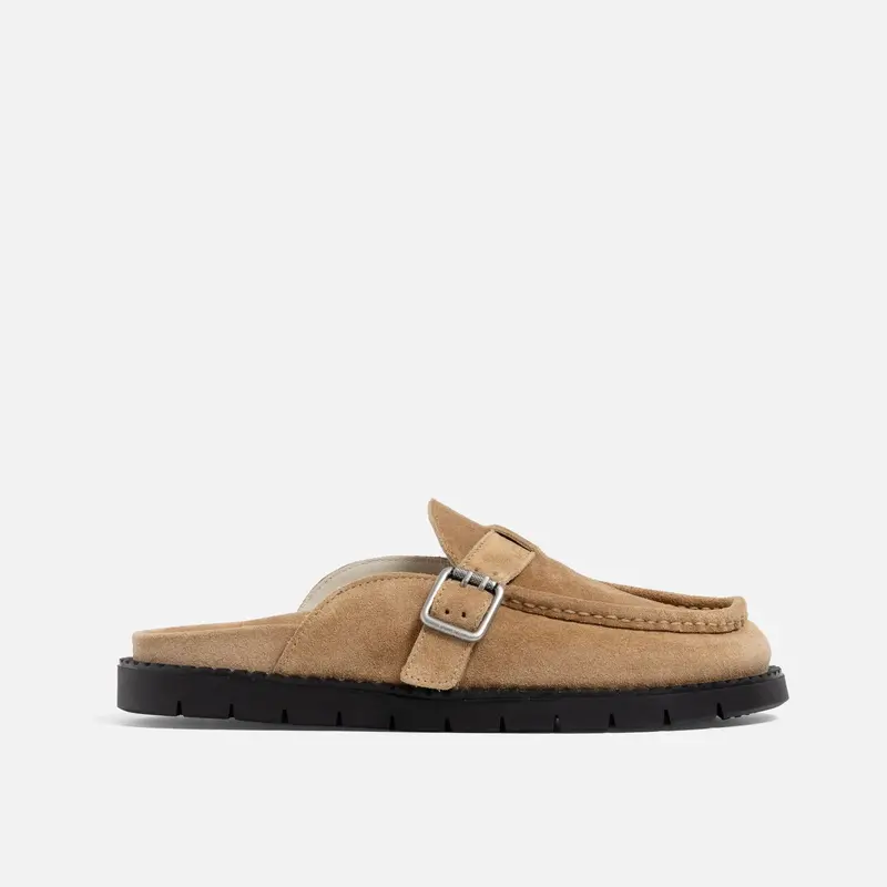 Winston Mocha Suede Mule - Women's 1