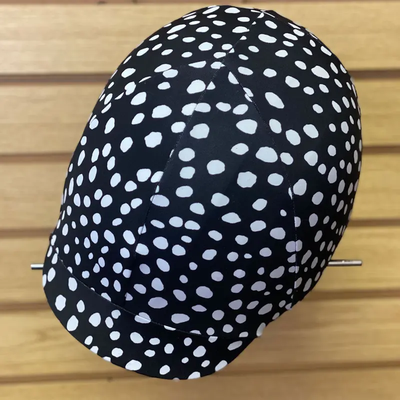 Wire Horse Stretch Riding Helmet Cover Prints 1
