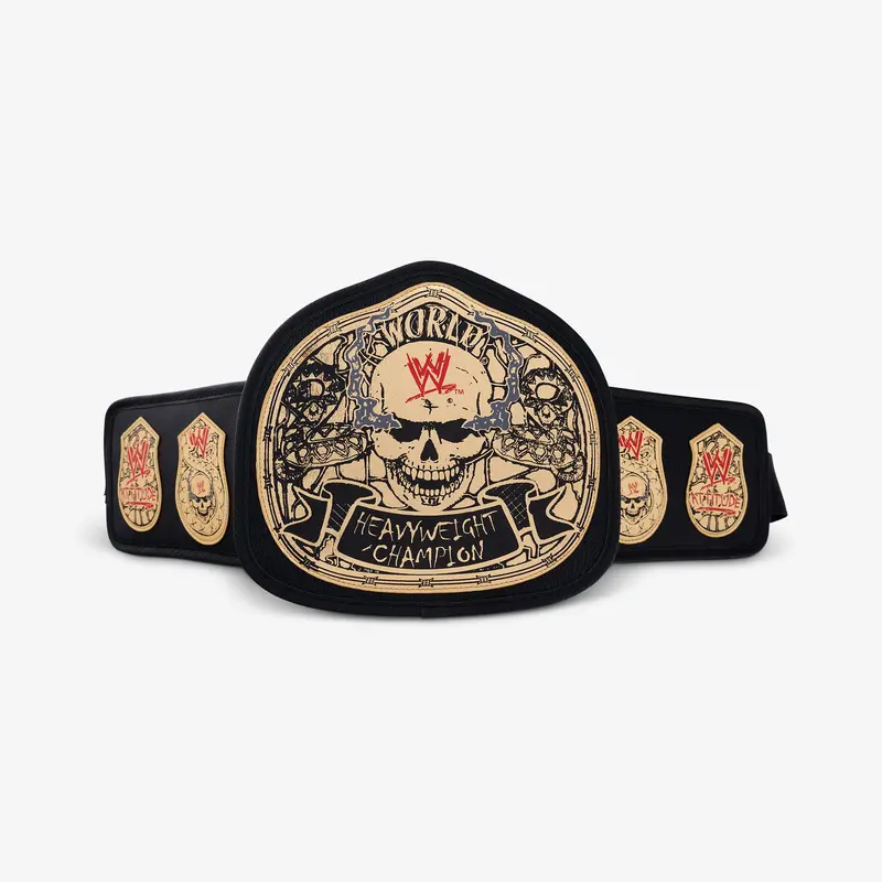 Wwe "Stone Cold" Steve Austin Smoking Skull Championship Fanny Pack 1