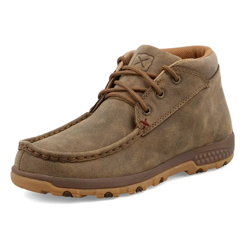 Wxc0001 Twisted X Women's Cellstretch Chukka Driving Moc - Brown Bomber 9W 1